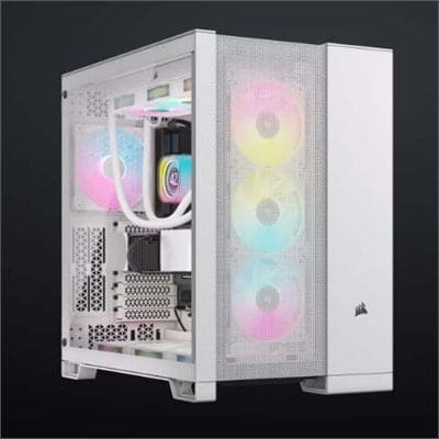 Corsair Components - 6500D Airflow TG Super MT Whit - CC-9011260-WW