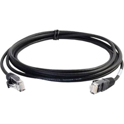 C2G - 1.5ft Cat6 UTP 28awg Black - 01099