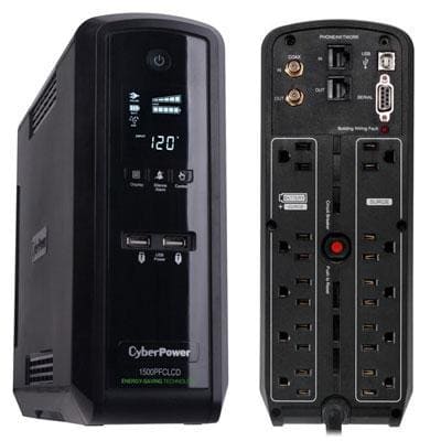 Cyberpower Canada - 1500VA PFC UPS LCD - CP1500PFCLCD