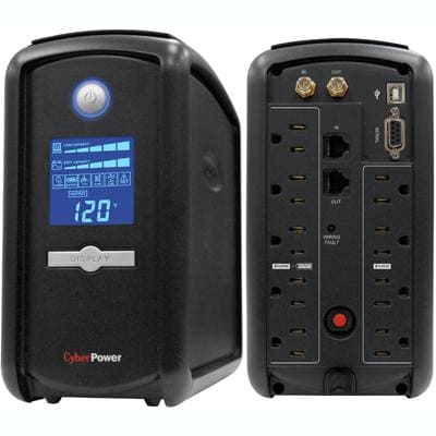 Cyberpower Canada - 850VA 510W UPS LCD - CP850AVRLCD