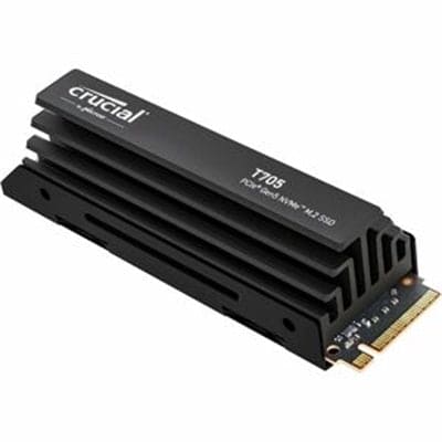 Micron Consumer Product Group - T705 2TB PCIe Gen5 NVMe w/HS - CT2000T705SSD5