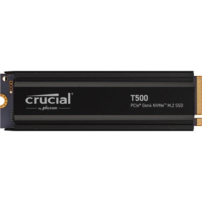 Micron Consumer Product Group - T500 2TB NVMe Gen4 w/HS - CT2000T500SSD5