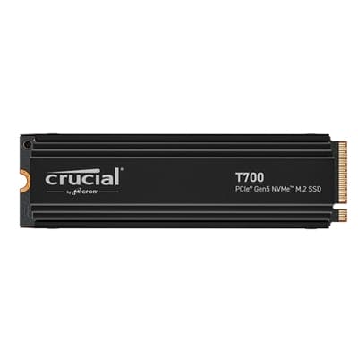 Micron Consumer Product Group - T700 4TB NVMe Gen5 w/HS - CT4000T700SSD5