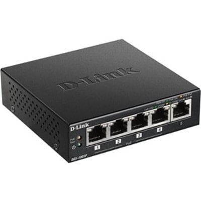 D-Link Canada - 5-Port Gigabit Unmanaged Deskt - DGS-1005P