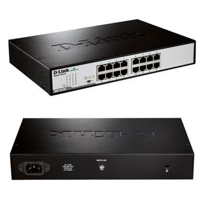 D-Link Canada - Switch 16-Port 10/100/1000MBP - DGS-1016D