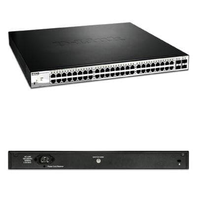 D-Link Canada - Web Smart 48 Port Gigabit PoE - DGS-1210-52MP