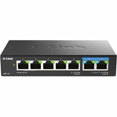 D-Link Canada - 7 Port Multi Gig Switch - DMS-107