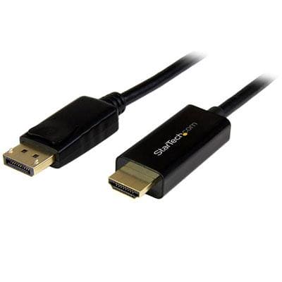 Startech Canada - 3ft DP to HDMI Cable  4K - DP2HDMM1MB