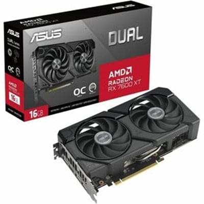 Asus Components - Dual 7600XT OC 16G - DUAL-RX7600XT-O16G