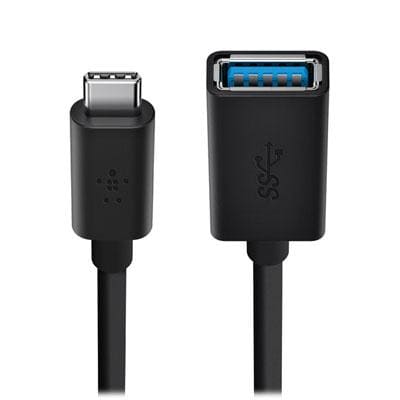 Belkin - USB 3.0  TYPE C USB A Adapter - F2CU036btBLK