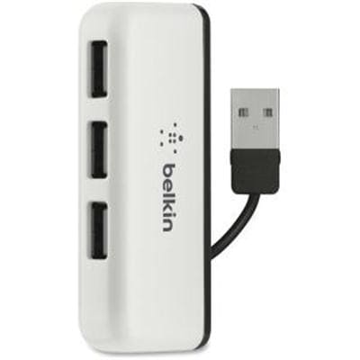 Belkin - USB 2.0 4 Port Travel Hub - F4U021BT