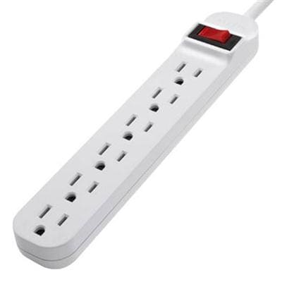 Belkin - 6 OUTLETS 5' CORD PWR STRI - F9P609-05R-DP