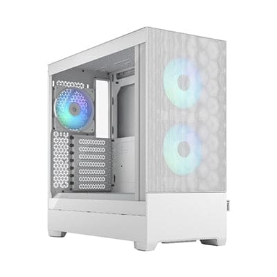 Fractal Design - Pop Air RGB White Clear TG - FD-C-POR1A-01