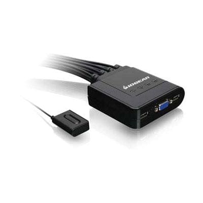 IOGear - 4 Port USB Cable KVM Switch - GCS24U