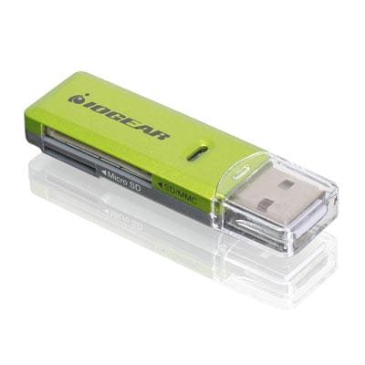 IOGear - SD MicroSD MMC Card Reader - GFR204SD