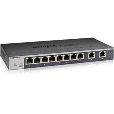 NETGEAR - 8 PortGigabit Switch Managed - GS110EMX-100NAS