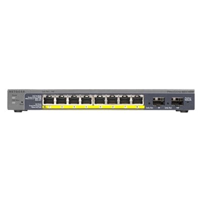 NETGEAR - 8 port Gig PoE Smart Managed - GS110TP-300NAS