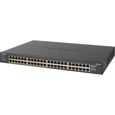 NETGEAR - 48-port Gigabit Ethernet Unman - GS348PP-100NAS