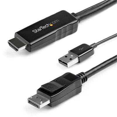 Startech Canada - 4K HDMI to DisplayPort Cable - HD2DPMM2M