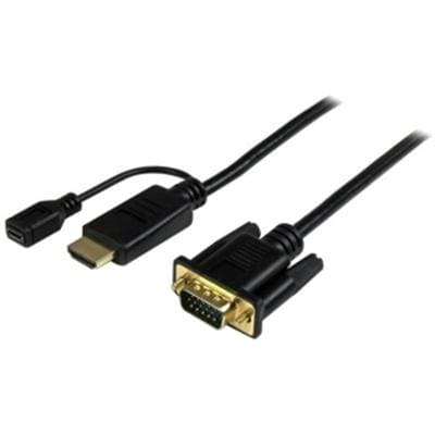 Startech Canada - 6ft HDMI to VGA Adapter Cable - HD2VGAMM6