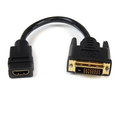 Startech Canada - 8in HDMI to DVI-D - HDDVIFM8IN