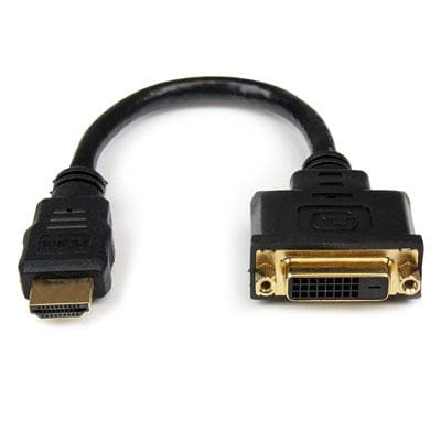 Startech Canada - 8in HDMI to DVI-D - HDDVIMF8IN