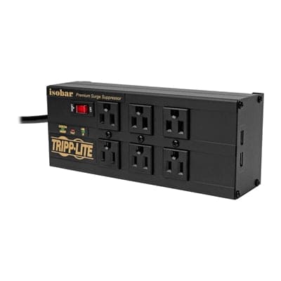 Tripp Lite - Isobar Surge 6 Out 2 USB Ports - IBAR6ULTRAUSB