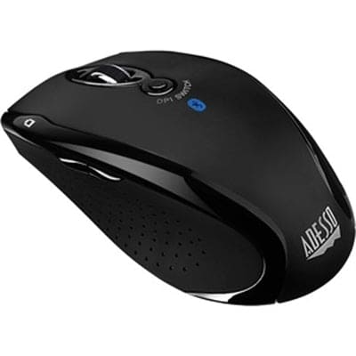 Adesso Technology Inc - Bluetooth Wireless Ergo Mouse - iMouse S200B