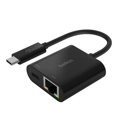 Belkin - USB C Etht CGR USB C TO GBE - INC001BK-BL