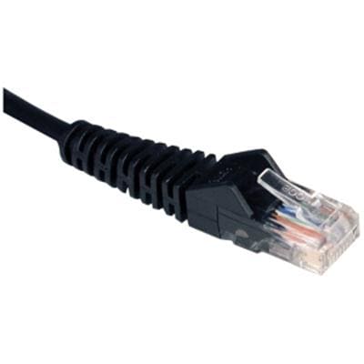 Tripp Lite - 25' Cat5E Patch Black Snagl - N001-025-BK