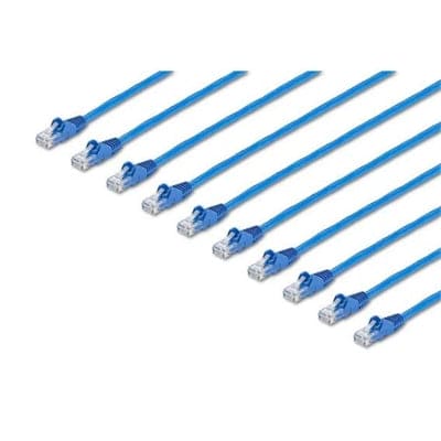 Startech Canada - 15 ft. CAT6 Cable Pack Blue - N6PATCH15BL10PK