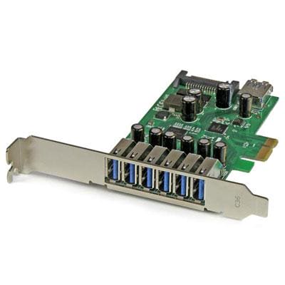 Startech Canada - 7 Port PCIe USB 3.0 Card - PEXUSB3S7