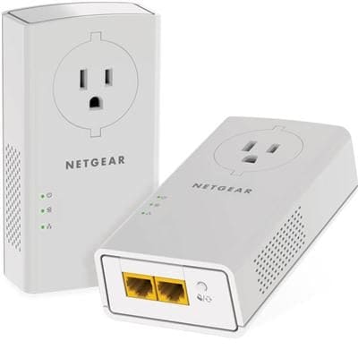 NETGEAR - 2PT GIGE PWLINE 2000 PASSTHRU - PLP2000-100PAS