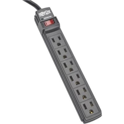 Tripp Lite - Power Strip 6 Outlet 6' Cord - PS66B