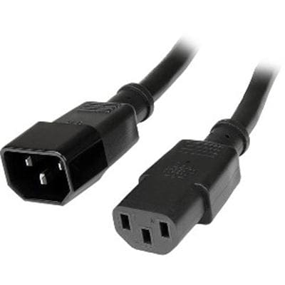 Startech Canada - CPU Power Cord Ext C14 to C13 - PXT10010