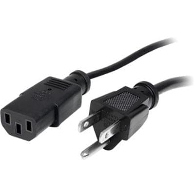 Startech Canada - 3ft Power Cord 5-15P to C13 - PXT101143