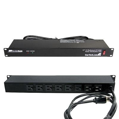 Startech Canada - 19in 1U Rackmount 8 Outlet PDU - RKPW081915