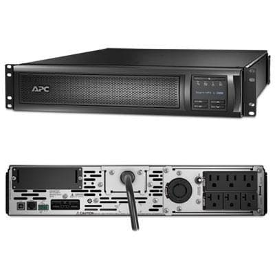 APC by Schneider Electric - 2000VA Smart UPS X LCD - SMX2000RMLV2U