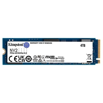 Kingston Digital - NV2 4TB NVMe - SNV2S/4000G