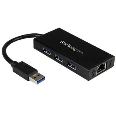 Startech Canada - USB 3.0 Hub w GbE - ST3300GU3B