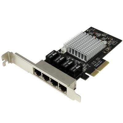 Startech Canada - 4 Port Gigabit NIC PCIe - ST4000SPEXI