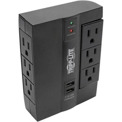 Tripp Lite - SURGE DIRECT PLUG IN 6 OUT - SWIVEL6USB