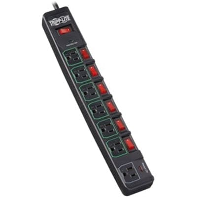 Tripp Lite - Eco Surge Protector 7 Outlet - TLP76MSGB