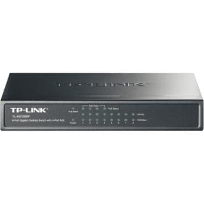 TP-Link - 8 Port Gigabit Desktop PoE Swi - TL-SG1008P