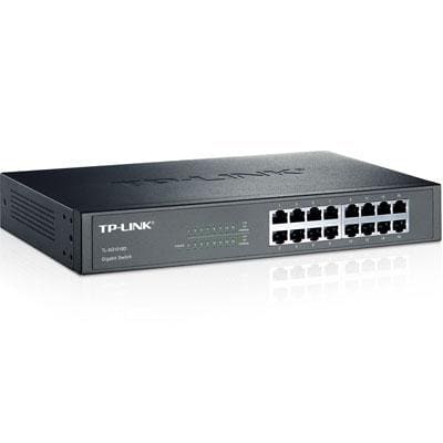 TP-Link - 16-port Gigabit Desktop/Rackmo - TL-SG1016D