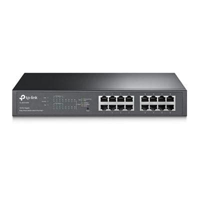 TP-Link - 16 Port Gigabit Desktp Rackmnt - TL-SG1016PE