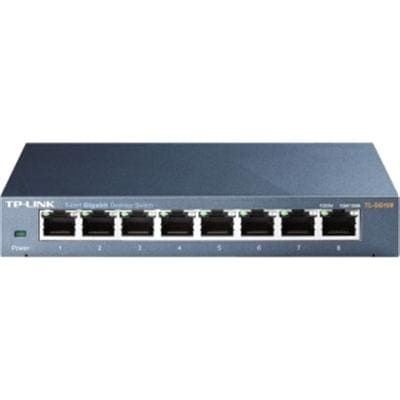 TP-Link - 8 port Desktop Gigabit Switch - TL-SG108