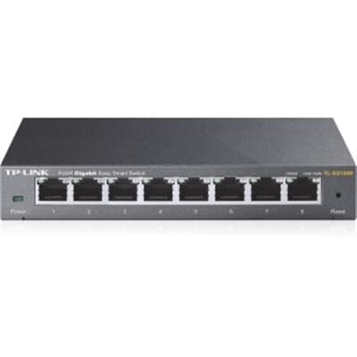 TP-Link - 8 Port Gigabit Desktop Easy Sm - TL-SG108E