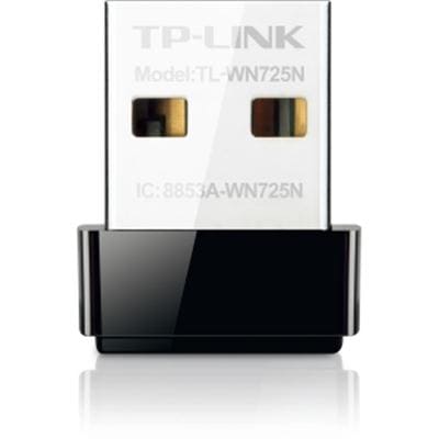 TP-Link - 150Mbps Wireless N Nano USB Ad - TL-WN725N