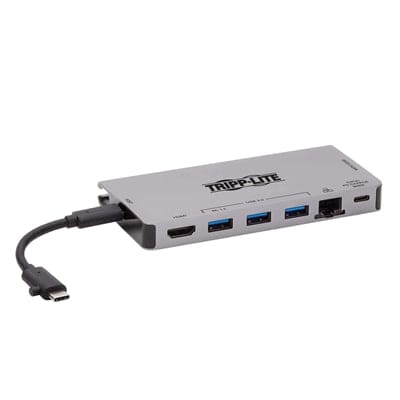 Tripp Lite - USB C Docking Station USB Hub - U442-DOCK5D-GY